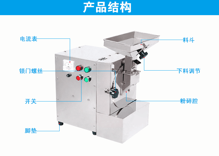 油脂粉碎机结构